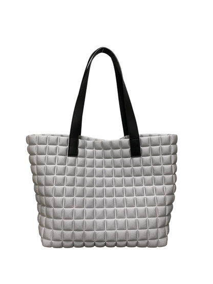 ビープライム MILANO SMALL トートバッグ シルバー ミラノ スモール ITJHJWGQ2IOU