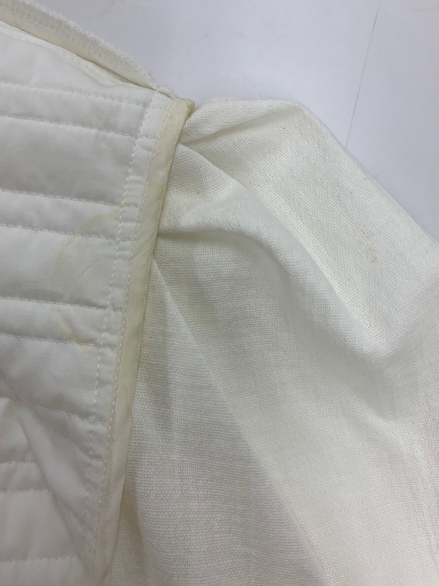 ボーダーズアットバルコニー BD2111P トップス 36 ホワイト ロゴワッペン ITZN3CNMRD5S