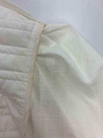 ボーダーズアットバルコニー BD2111P トップス 36 ホワイト ロゴワッペン ITZN3CNMRD5S