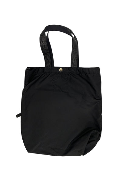 エーディーエムジェイ デービス トートバッグ ブラック ナイロン レザー ITI5EQX3BA36