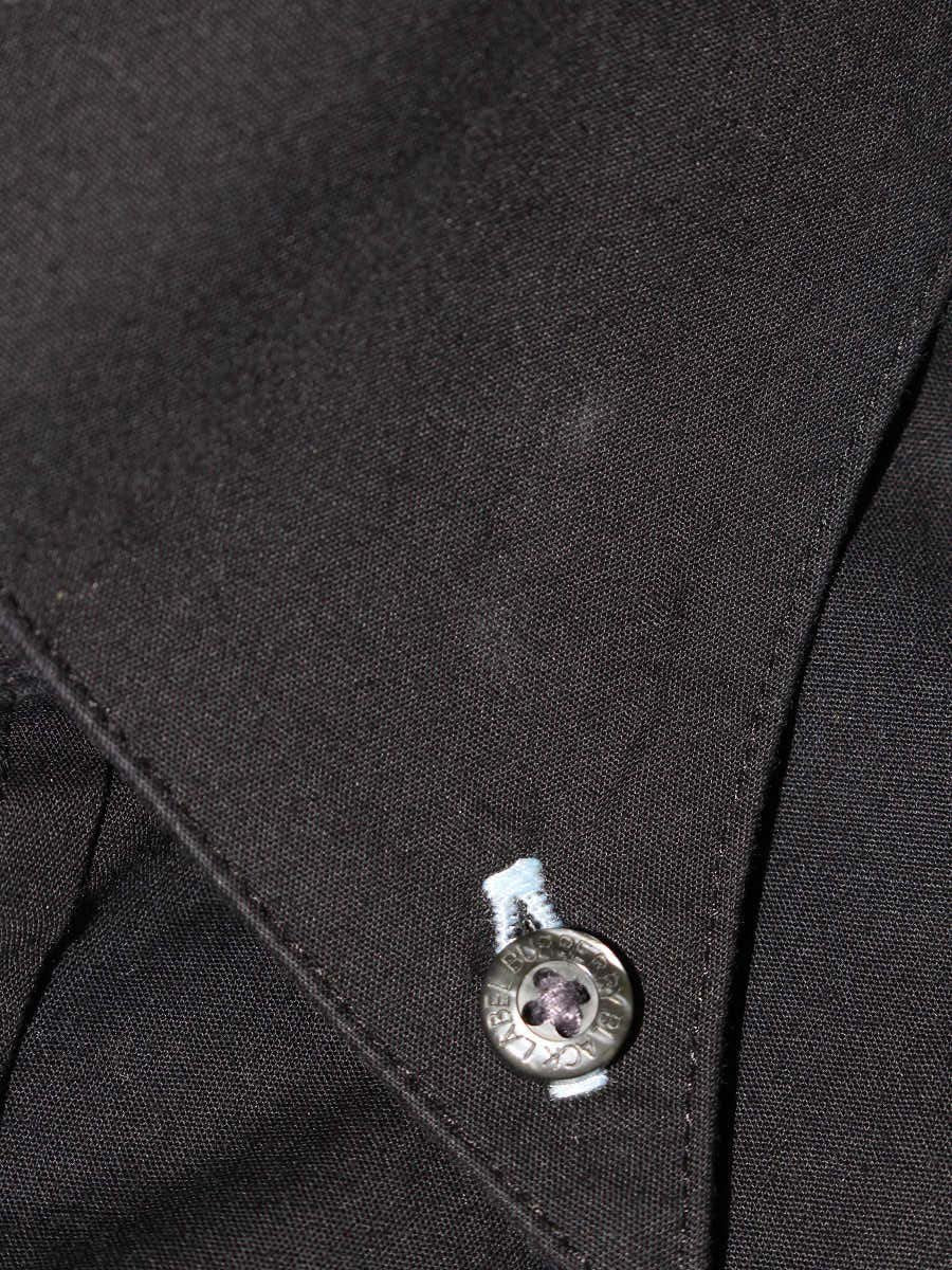 バーバリーブラックレーベル BMW24-818-09 シャツ 3 ブラック ブラウス コットン混 ITUFTTQABQSW 【SALE】