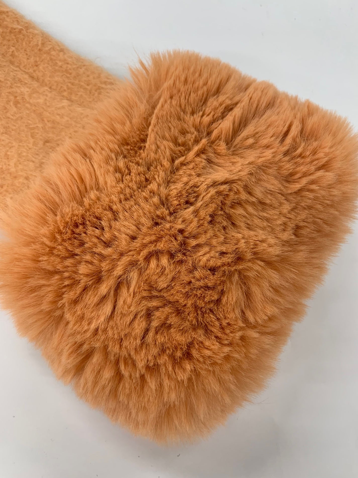 ダイアグラム シャギーピーコート 0321469100 36 オレンジ ゴールドボタン フェイクファー IT0FQ940ZTLK