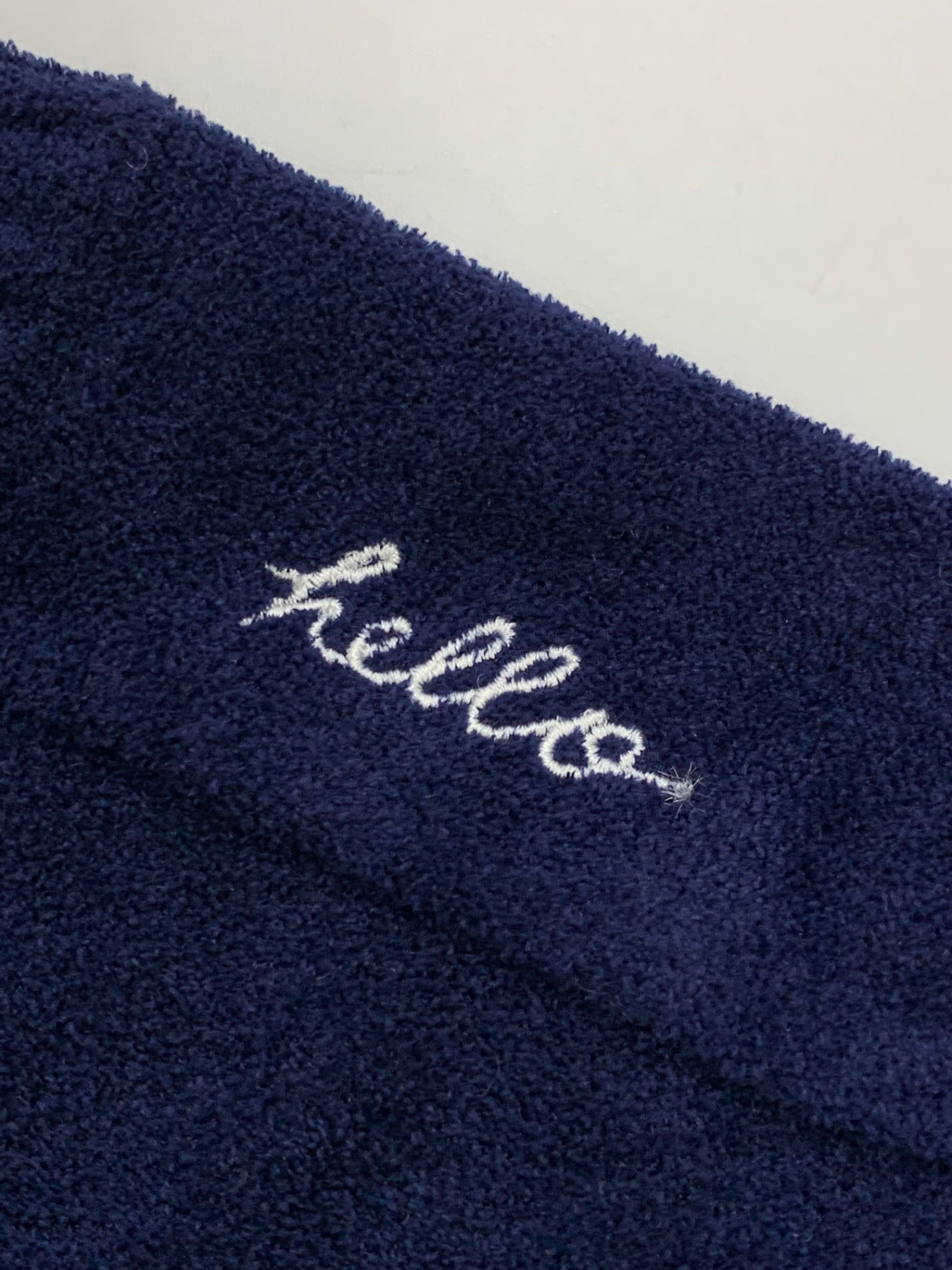 MADISON BLUE マディソンブルー 23AW HELLO CREW L/S PO MOLE ニットセーター MB234-8003 ブラック 01 マディソンブルー HELLO CREW L/S PO MOLE KNIT MB234-8003 01