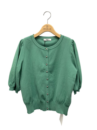 ルネ Puffy Knit Cardigan 6522040 カーディガン 38 グリーン ITHUTME53GIO