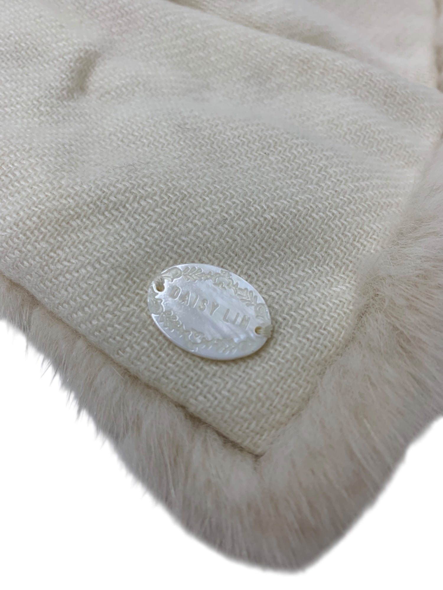 【美品】FOXEY ミンク ファー マフラー daisy lin カシミヤ retrojp_229297