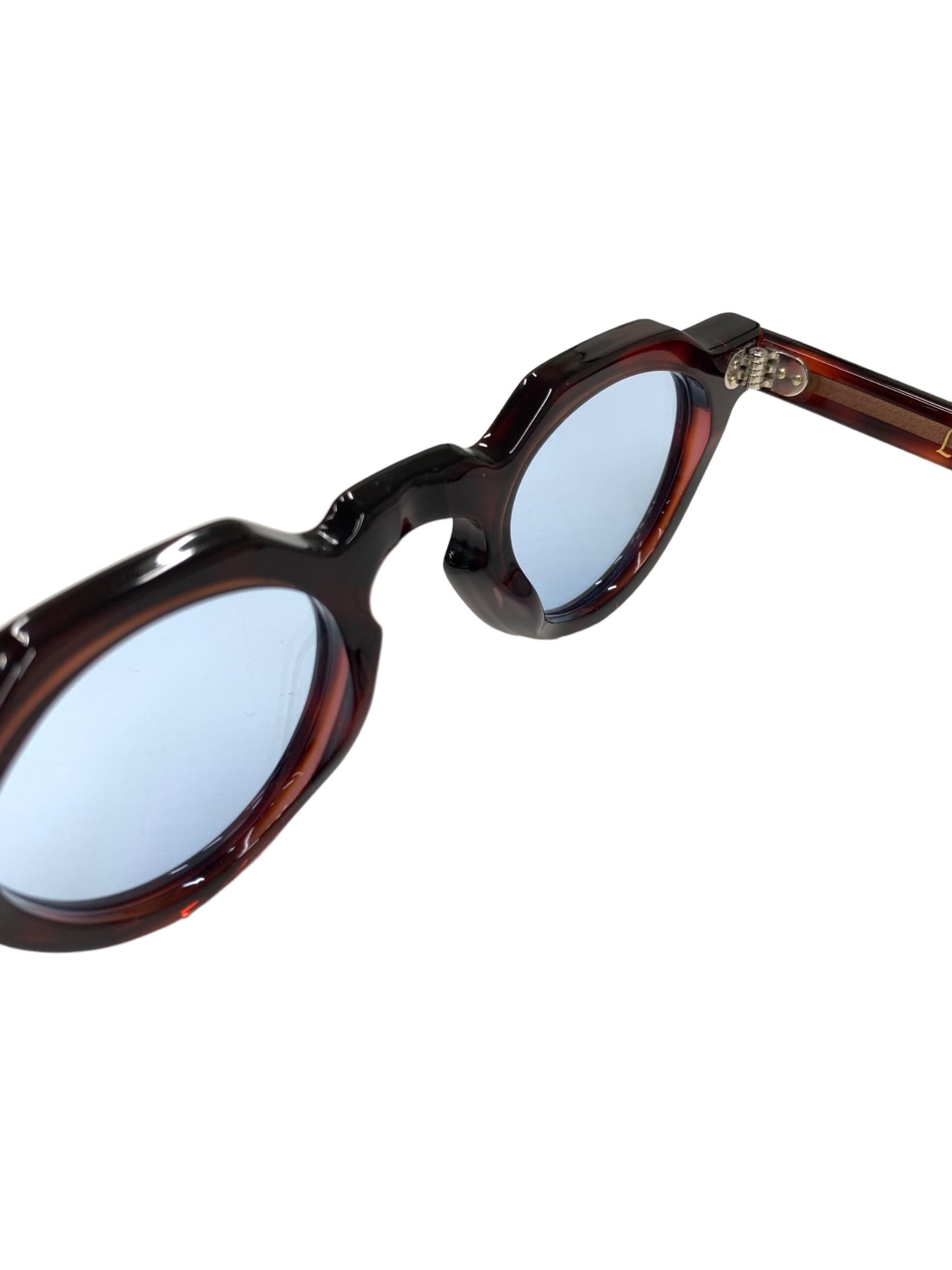 レスカルネティエ メガネ Upcycling Acetate, Limited Edition CROWN PANTO 8mm col.73 世界55本限定モデル ITZ2U73R6KVK 【SALE】