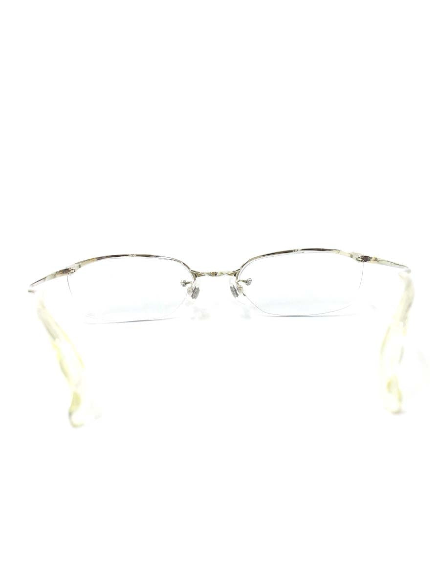 シルバーメタルフレーム ファッションメガネ アウトレット価格]幅広い世代にむけたメタルフレーム/BASIC