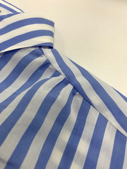 デイジーリン Stripe Blouse Provence 06963 ブラウス 42 ブルー ストライプ IT660PG3M9GK