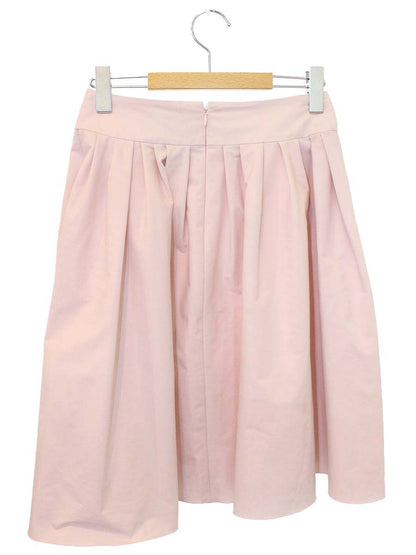 エムズグレイシー 027124 スカート 38 ピンク タックフレア ITYZ1UGGJDNW