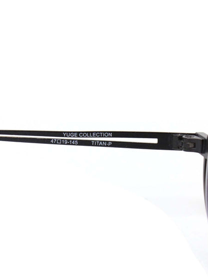 タカノリユゲ YUGE COLLECTION NEWMARBLE30 TY-104 メガネ ブラック メタルフレーム フルリム オーバル IT3V7TBHQZE3 【SALE】