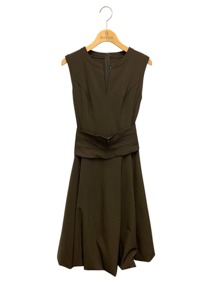 フォクシーニューヨーク 18257 ワンピース 38 ブラウン ワンピース ノースリ バルーン ITG91RFLL30G