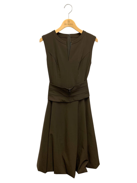 フォクシーニューヨーク 18257 ワンピース 38 ブラウン ワンピース ノースリ バルーン ITG91RFLL30G