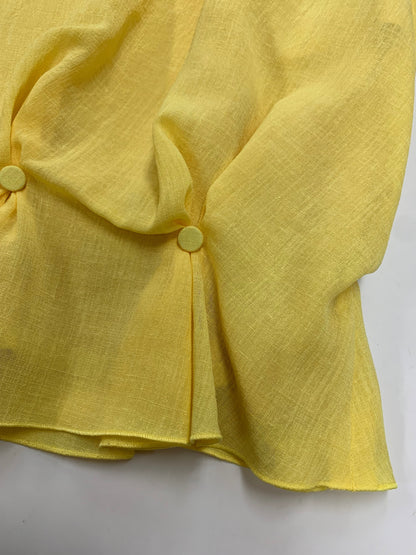 デイジーリンforフォクシー Daisy Puff Slim 06350 ワンピース 38 イエロー ITQDMH6UMRSG