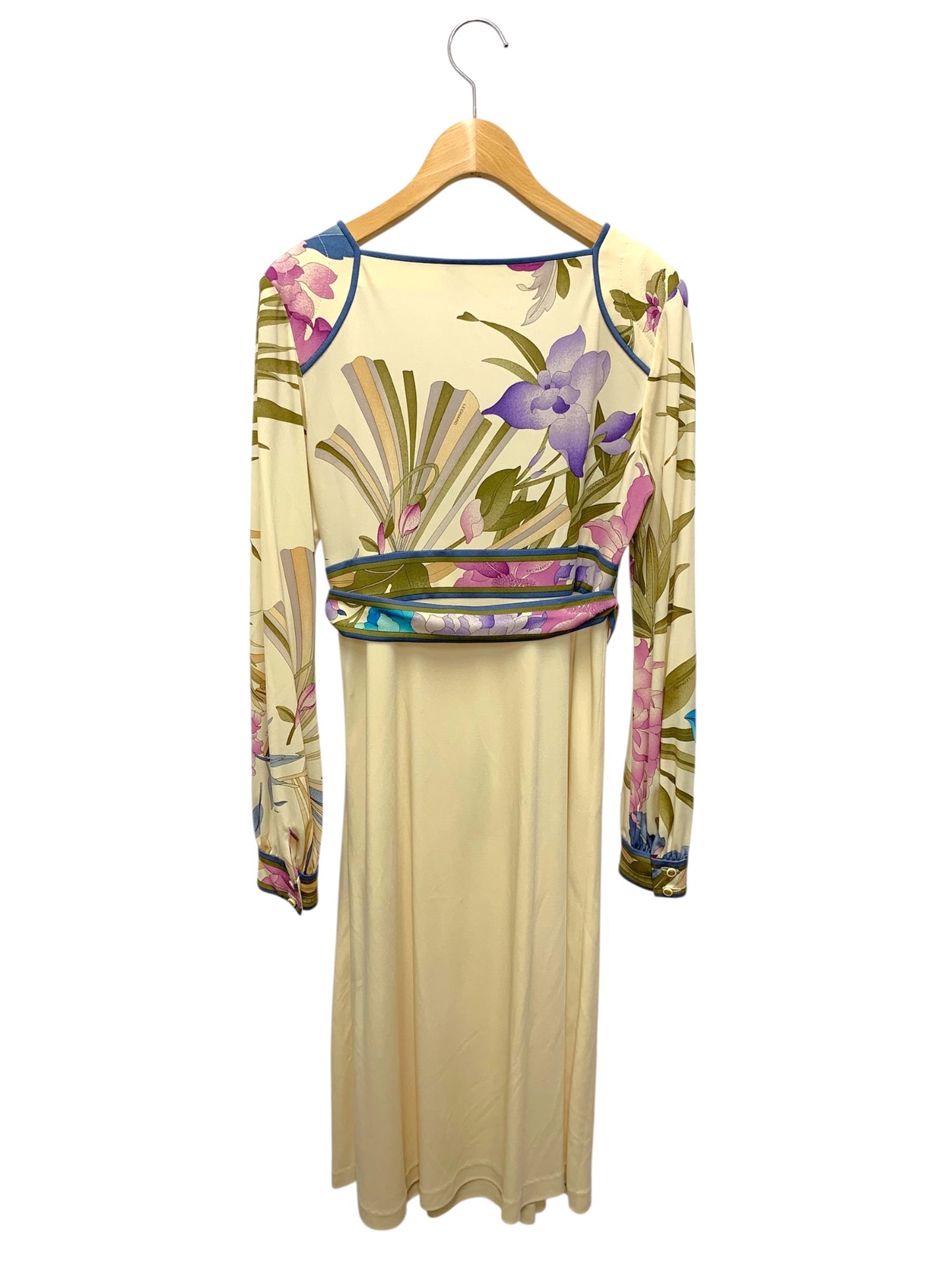 レオナールファッション 0160520 ワンピース M ベージュ アイリス ITGJL5LHOCDA 【SALE】