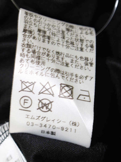 エムズグレイシー Bell Sleeve Cut sew 915115 Tシャツ カットソー 38 ブラック ITJXYN49SQJG 【SALE】