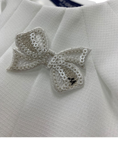 エムズグレイシー コクーンスリーブジップアップジャケット 414306 38 ホワイト ITRPBT4PYQ0Q