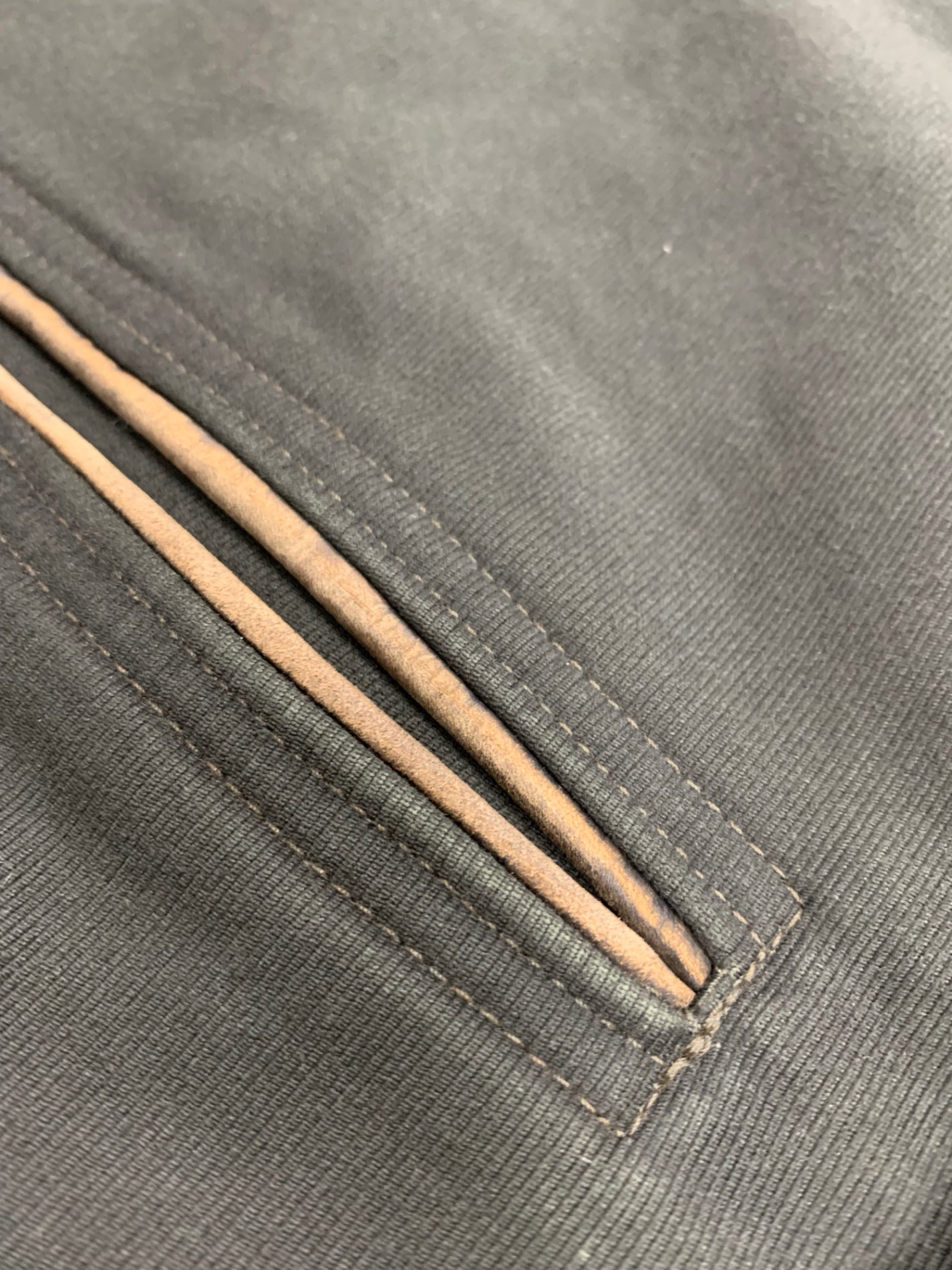 ダブルアールエル 782928658001 175/96A カーキグリーン ジャケット コットン ITWL2G91Z4IE