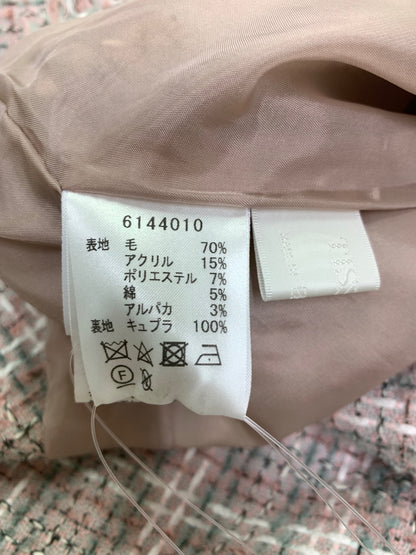 ルネ 6144010 スカート 36 ピンク ツイード IT0VZPHTB4DC