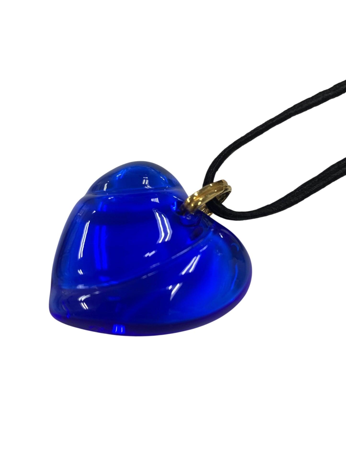 バカラ ネックレス ブルー ハート IT082A4SNH9T