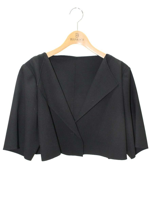 フォクシーブティック 33959 ジャケット 42 ブラック くるみボタン ITEIQ6YH28Y4