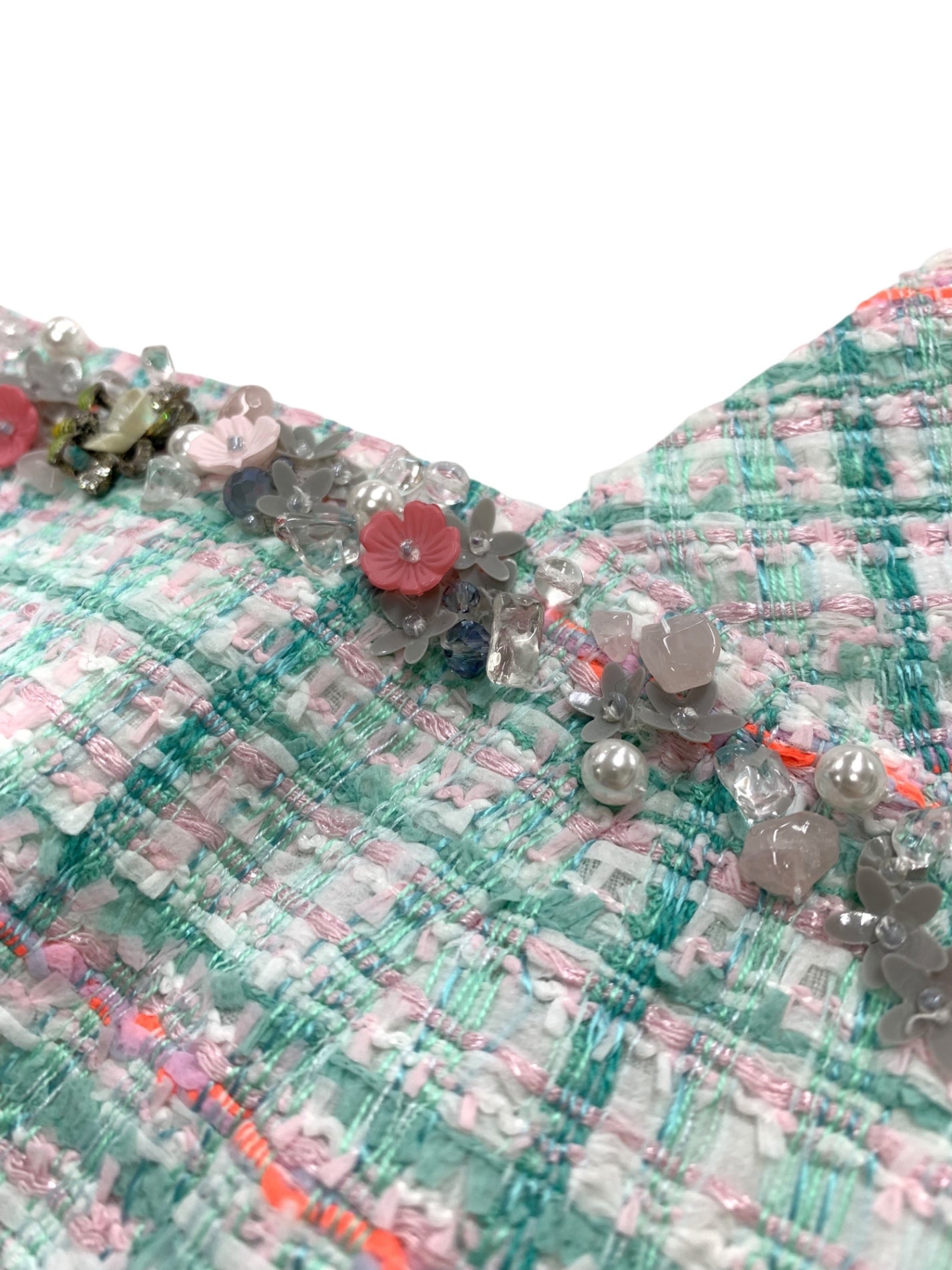 ルネ 6426080 ワンピース 36 グリーン マリアケント社製ツイード IT7927QRUKGF 【SALE】