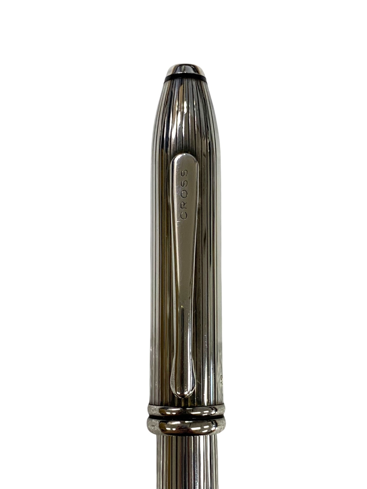 クロス 万年筆 タウンゼント スターリングシルバー シルバー M 18K ITFSVZBEQSBF