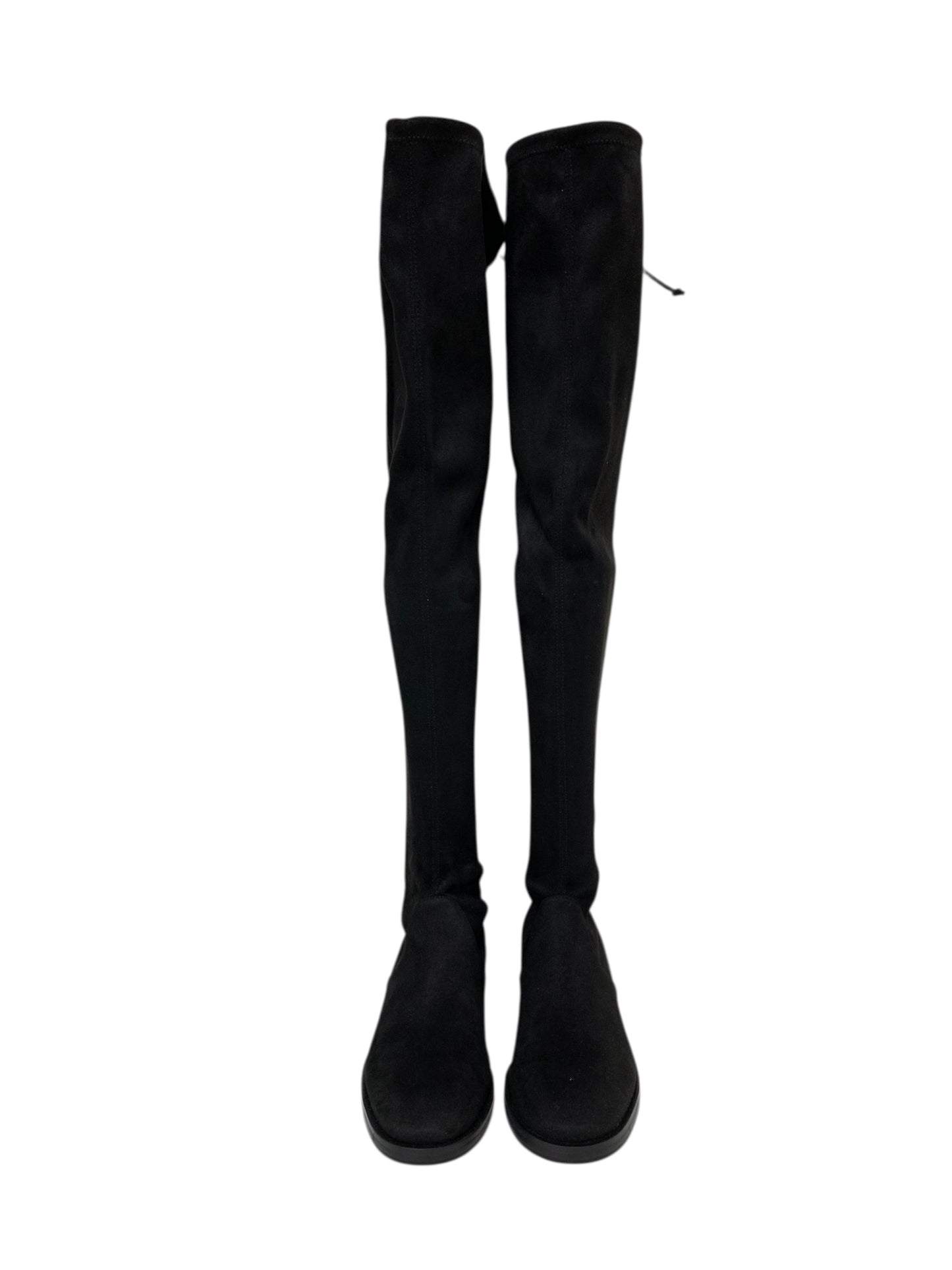 スチュアートワイツマン ロングブーツ 5.5 ブラック スエード ITD0AC2Z1KNF