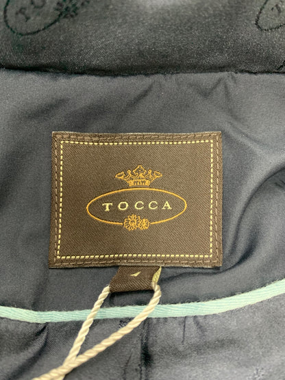 トッカ  LESLEY レスリー CMTOKW0305 コート 4 ネイビー キルティング クローバーモチーフ ITJ7KTYA2NYI