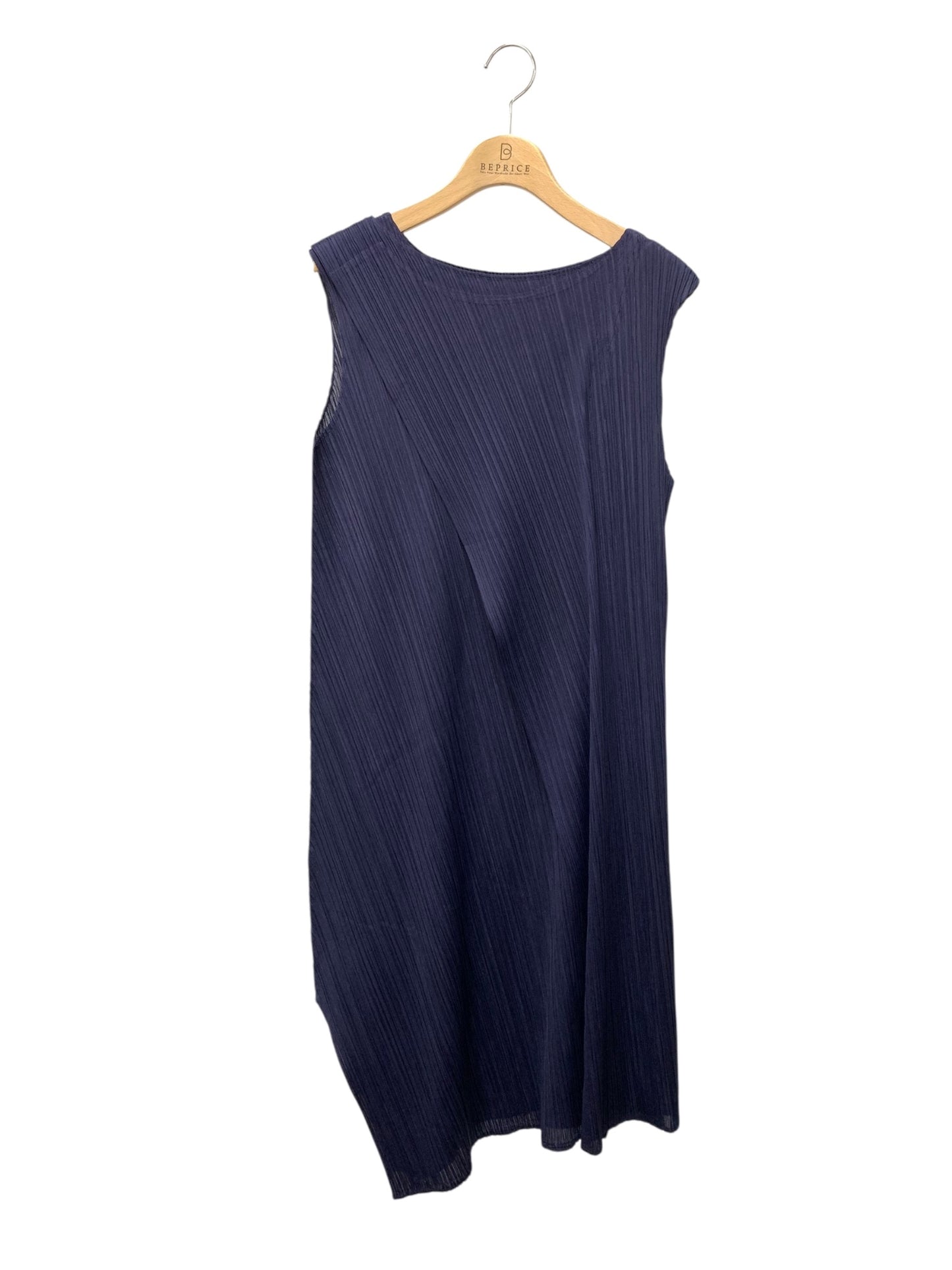 プリーツプリーズイッセイミヤケ PP11-JH393 ワンピース 3 ネイビー プリーツ ITWROLREO6VM