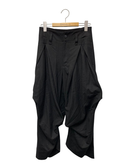 イッセイミヤケ IM84FF507 パンツ 1 ブラック ボタン タック ITQCHX8HBPJC