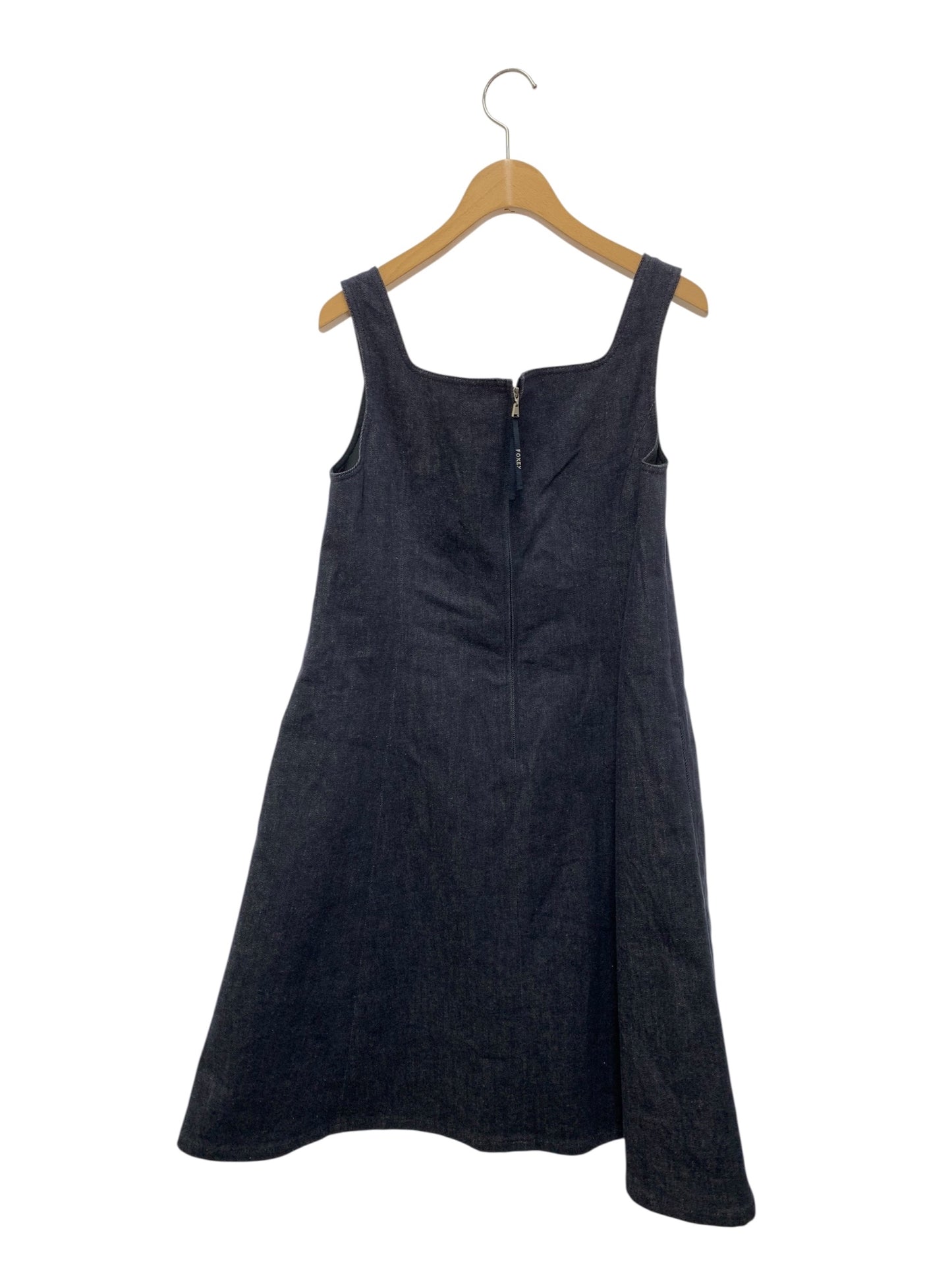 フォクシーニューヨーク Dress Mathias ドレス マティアス 44224 ワンピース 38 ネイビー デニム ITMU95R6WEWN