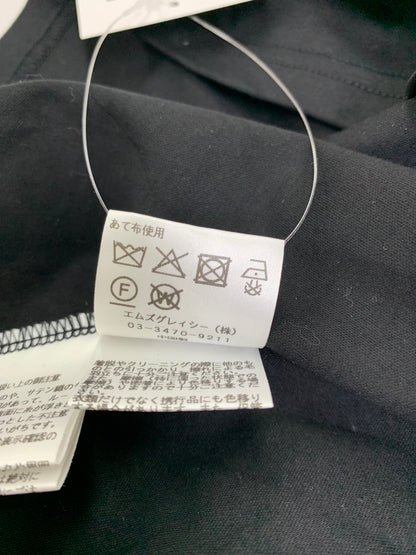 エムズグレイシー 3Dフラワーモチーフ付き 615332 カットソー 38 ブラック ITAS6OY0S6Z8