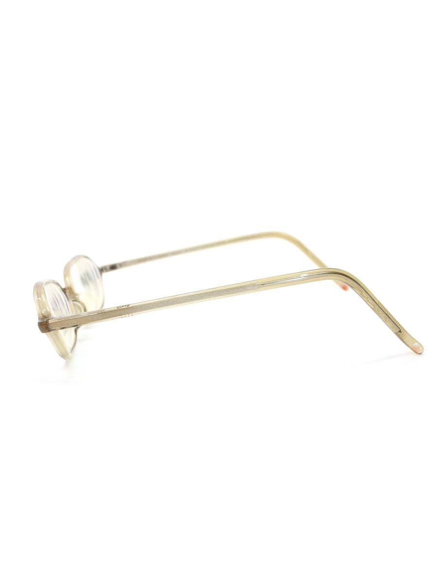 フォーナインズ E-702 メガネ クリアベージュ セルフレーム フルリム オーバル IT8P2RSGK640
