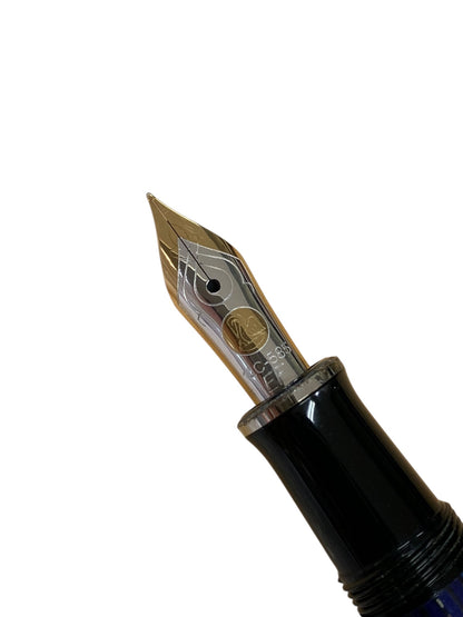 ペリカン 万年筆 スーベレーン M405 ブルー F 14C 585 ITAB8B675SDK