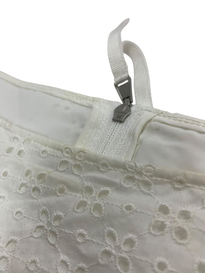 フォクシーブティック Champ de Fleurs シャンドゥフルール 43793 ワンピース 40 ホワイト カットワーク ITVO73MH5P3C