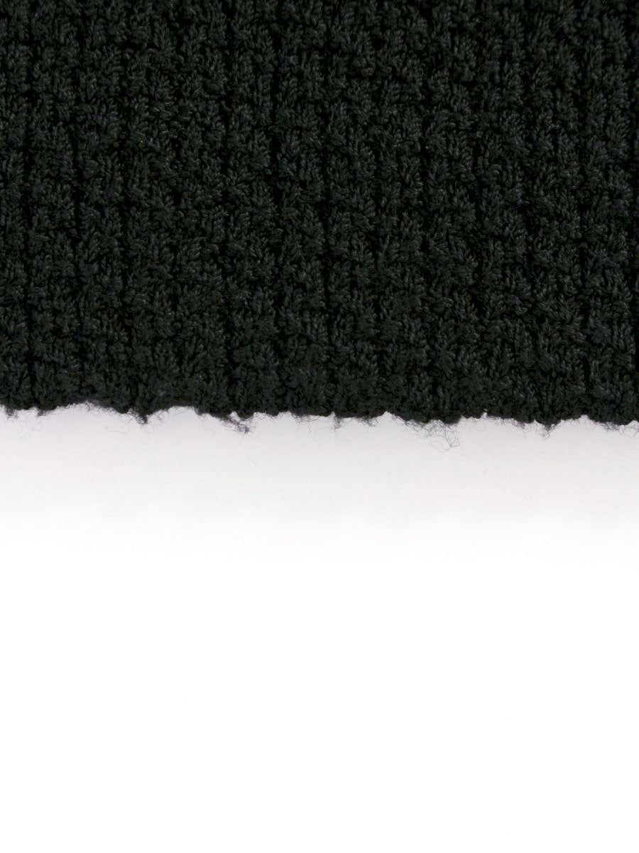 セントジョン ワンピース 8 ブラック ウール混 ブークレ ITGT2U3L17EW 【SALE】