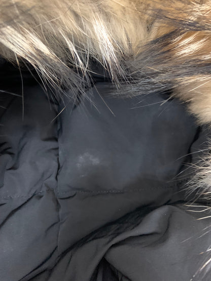 ウールリッチ ダウンジャケット S ブラック アークティック ラクーン フーディ ITIEJR7U1VIG 【SALE】