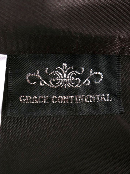 グレースコンチネンタル チェックフレアスカート 18321250 36 オレンジ ITL30LTSMFA9