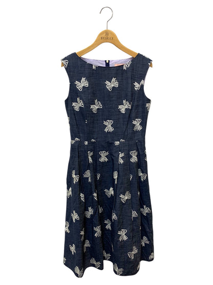 トッカ 【消臭・洗える】RIBBON PARASOL ドレス OPTOCM0511 2 ネイビー シャンブレー インディゴ リボン IT71NJQWSWA0 【SALE】