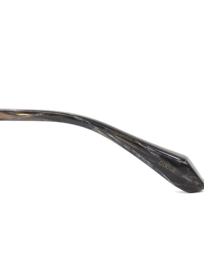 キオヤマト KT-479J メガネ ゴールド/ブラック メタルフレーム フルリム ブローシェイプ ITM206Q8GLQ0