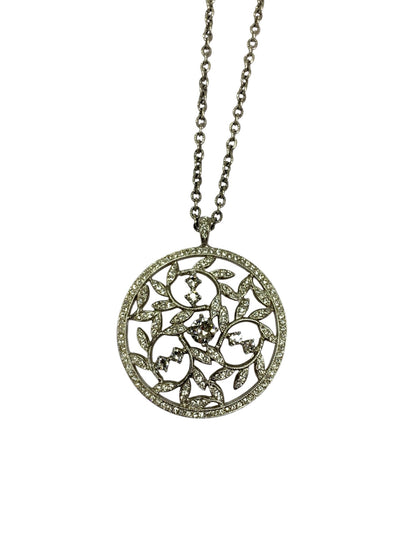 フォクシーブティック NECKLACE CRYSTAL MOON 25772 ネックレス シルバー IT5BYY2C4U2W