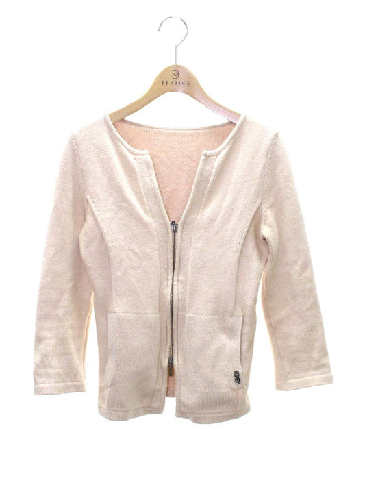 フォクシーニューヨーク 30567 カーディガン 38 ベージュ ジェノヴァ IT4SVQ99PA88