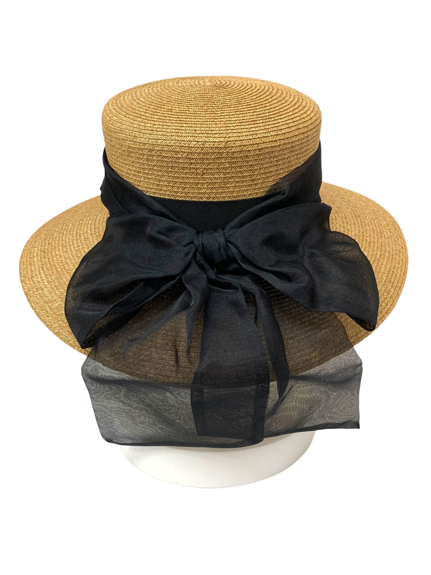 フォクシー ストローハット ベージュ キャペリン カペリン カプリーヌ ITIZLEDU1RUY