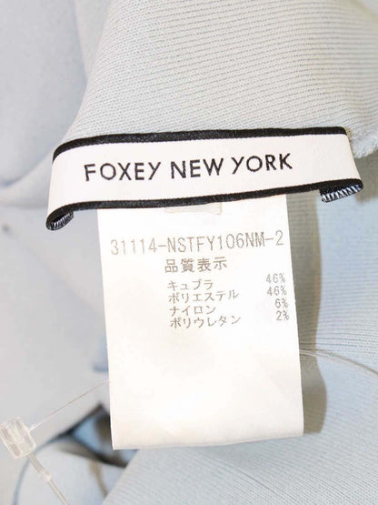 フォクシーニューヨーク Sweater Saint Beaute 31114 ニット セーター 40 ブルー IT92V87TNS30