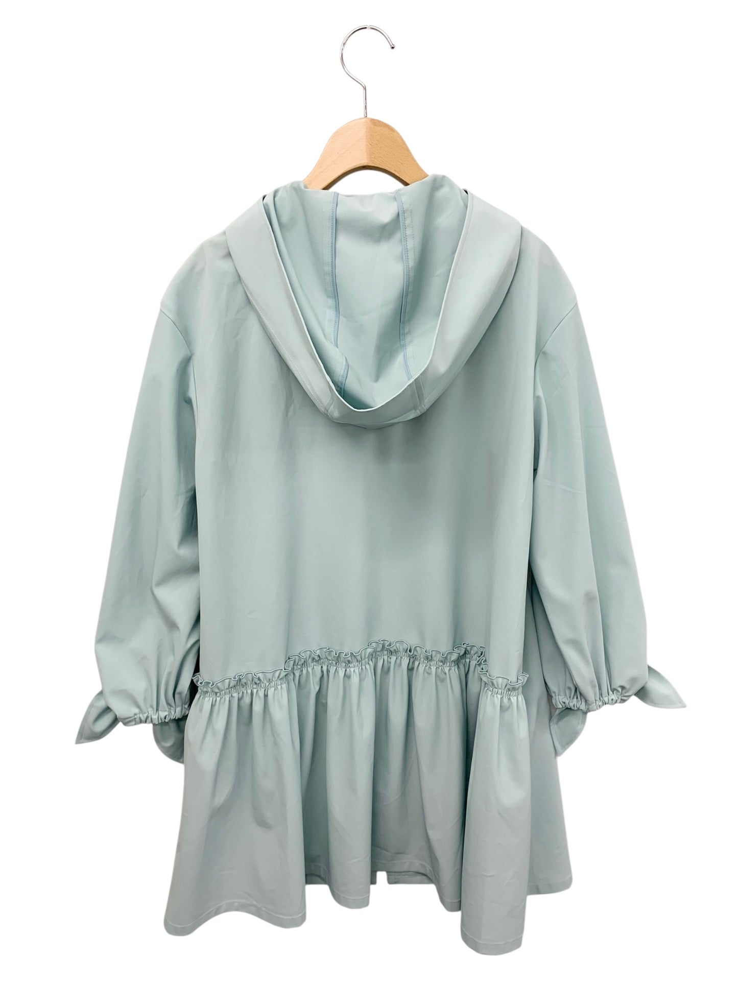 フォクシーニューヨーク ウォータープルーフレイニーコート 40981 36 ブルー IT6XITQX5DYW