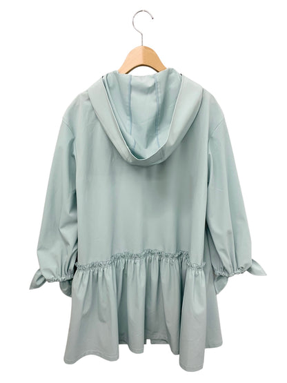 フォクシーニューヨーク ウォータープルーフレイニーコート 40981 36 ブルー IT6XITQX5DYW