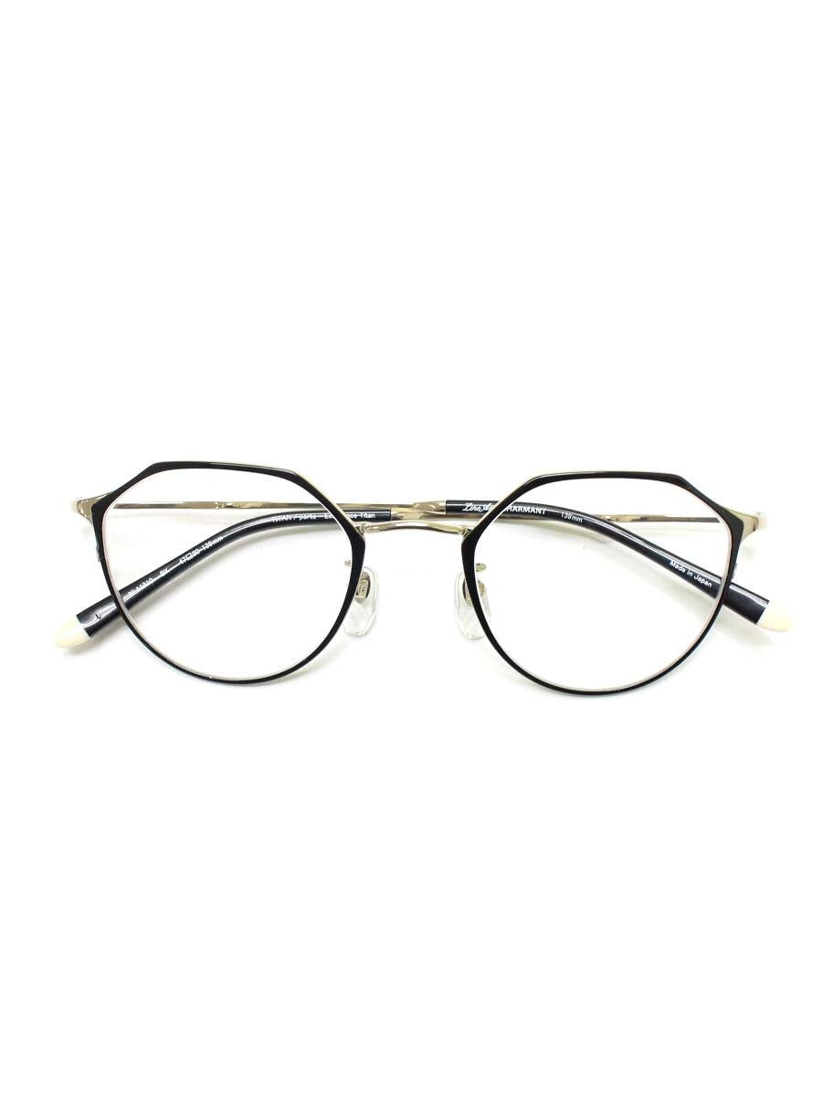 ラインアートシャルマン Solo XL11310 メガネ ブラック/ゴールド メタルフレーム フルリム クラウンパント ITHLCIO3IDVK