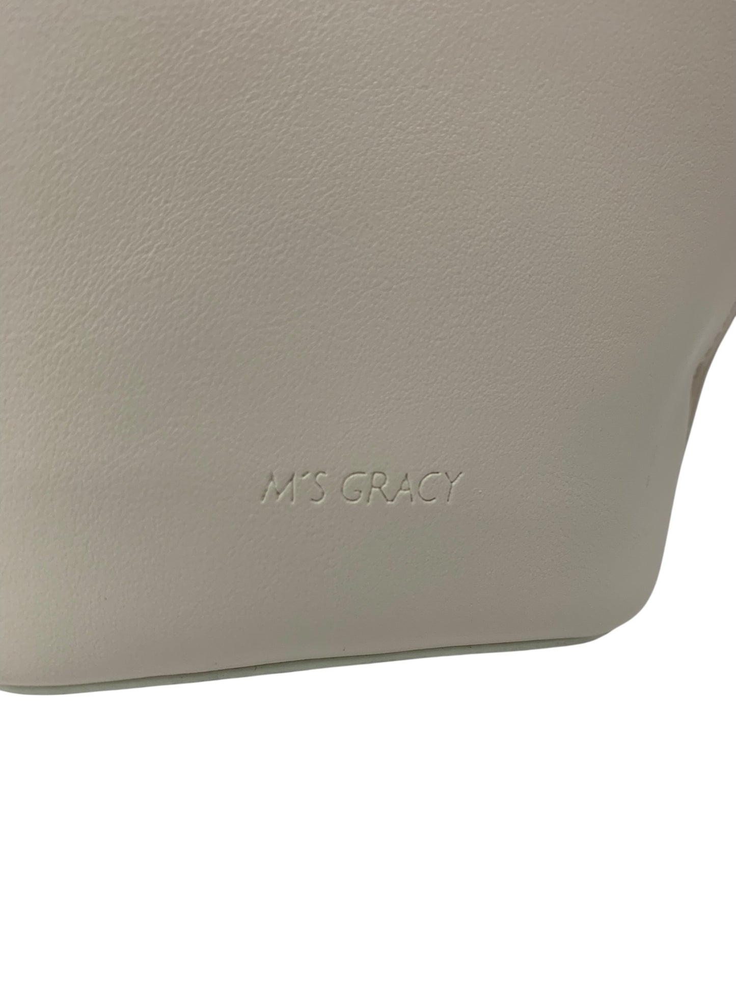 エムズグレイシー リボン付きスモール 394509 ショルダーバッグ ベージュ ITOXL0S4OUFU