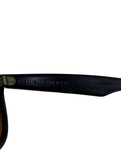 レイバン WAYFARER B＆L 5022 サングラス ブラック ウェイファーラー セルフレーム フルリム ウェリントン USA製 IT719JJ9PK3S
