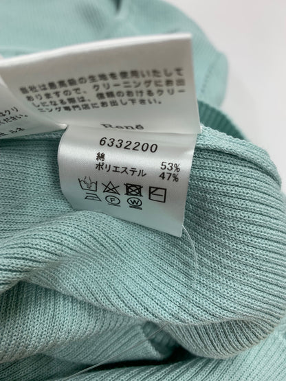 ルネ 6332200 カーディガン 36 ブルー パールボタン ITXOCHJZ1BWW